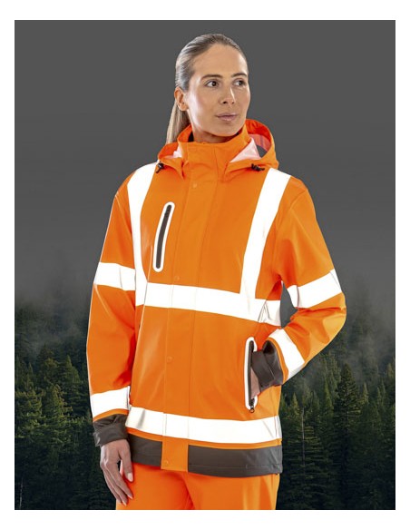 RES-R507X-Heavy Duty Prism PU Safe et Dry Jacket with Recycled Backing 2